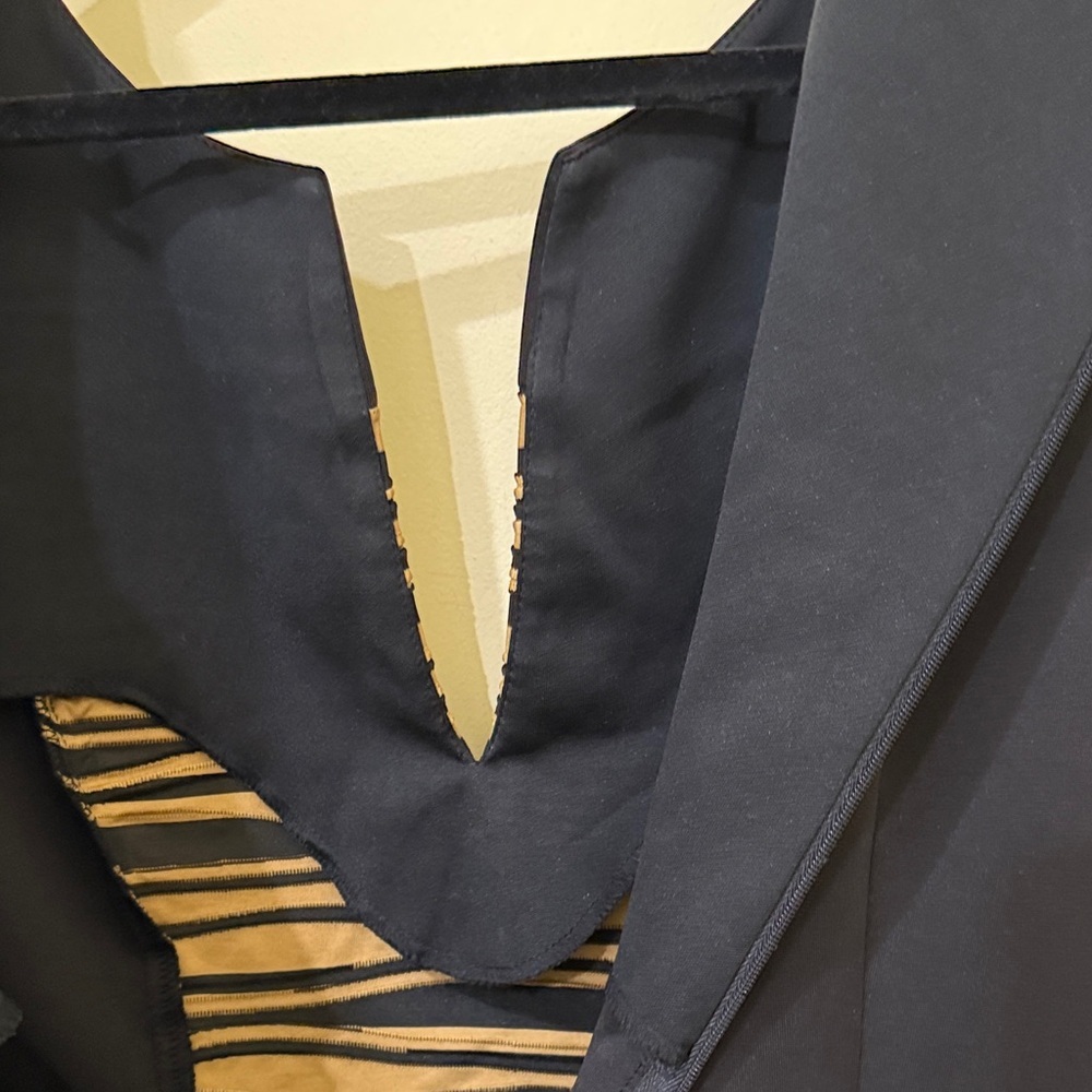 Connected Apparel Black and Brown Zebra Women’s Midi Dress Size 16/XL Stretch - Picture 8 of 8